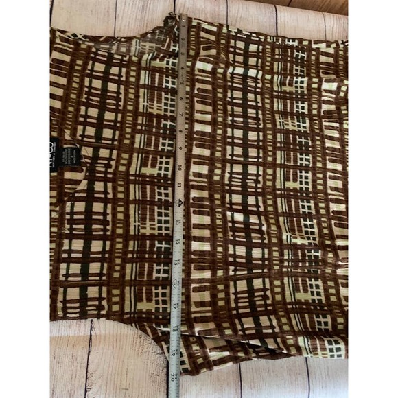 NY&CO sleeveless top size large printed - Picture 5 of 6